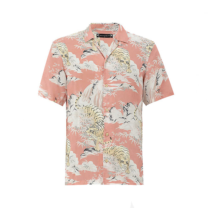 All saints borneo print woven shirt - Oxford Street